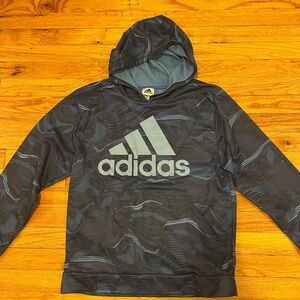 Adidas boys hooded sweatshirt